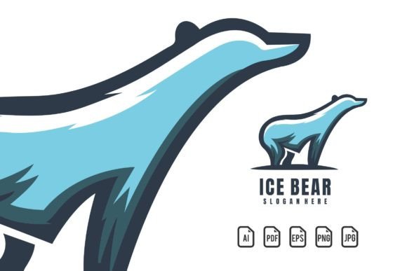 Download Ice Bear Mascot Logo - Logo Collection