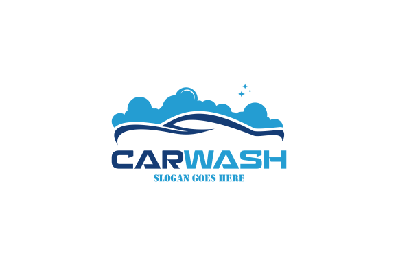 Download Flat Car Wash Logo Background. Best Logo - Logo Collection