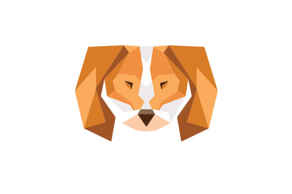 Download Polygon Dog Head Line Art - Dog head Collection
