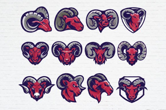 Download Rams Head Esport Logo Template - Logo Collection