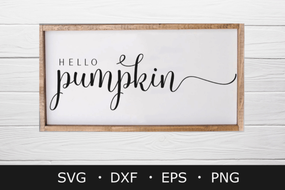 Download Hello Pumpkin Svg, Fall Svg , Farmhouse - Pumpkin svg Collection