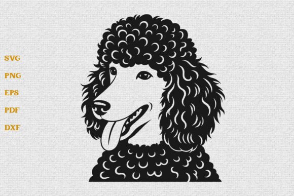 Download Peeking Poodle Dog Head SVG Funny Animal - Dog head Collection