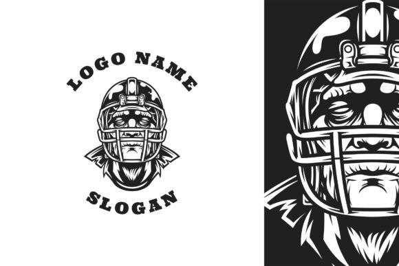 Download Frankenstein Rugby Graphic Logo Design - Logo Collection