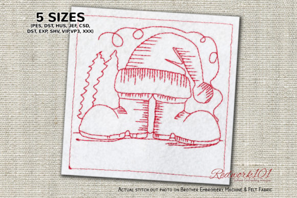 Download Christmas Shoes Lineart Design - Premium Resources