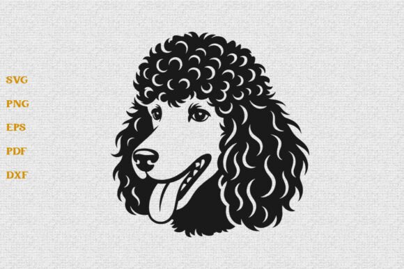 Download Peeking Poodle Dog Head SVG Funny Animal - Premium Resources