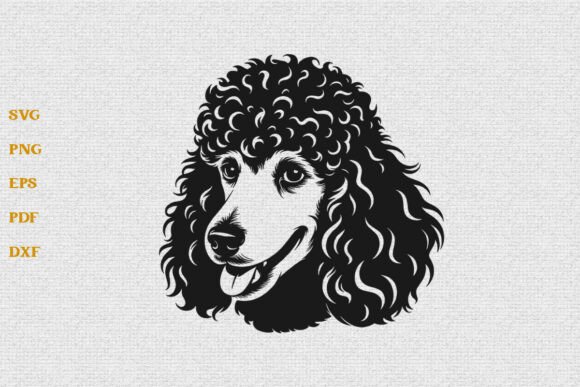 Download Peeking Poodle Dog Head SVG Funny Animal - Dog head Collection
